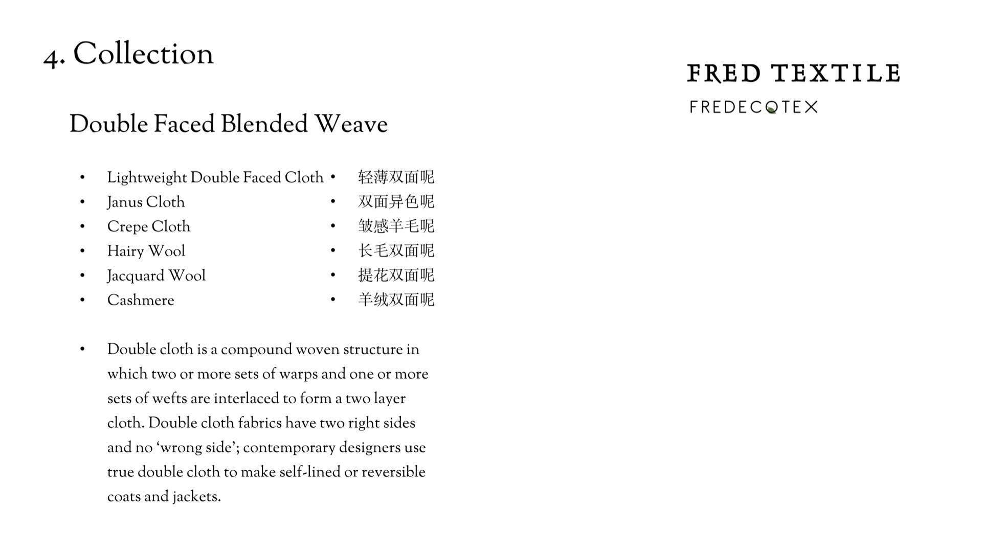 Fred Textile profile source 13