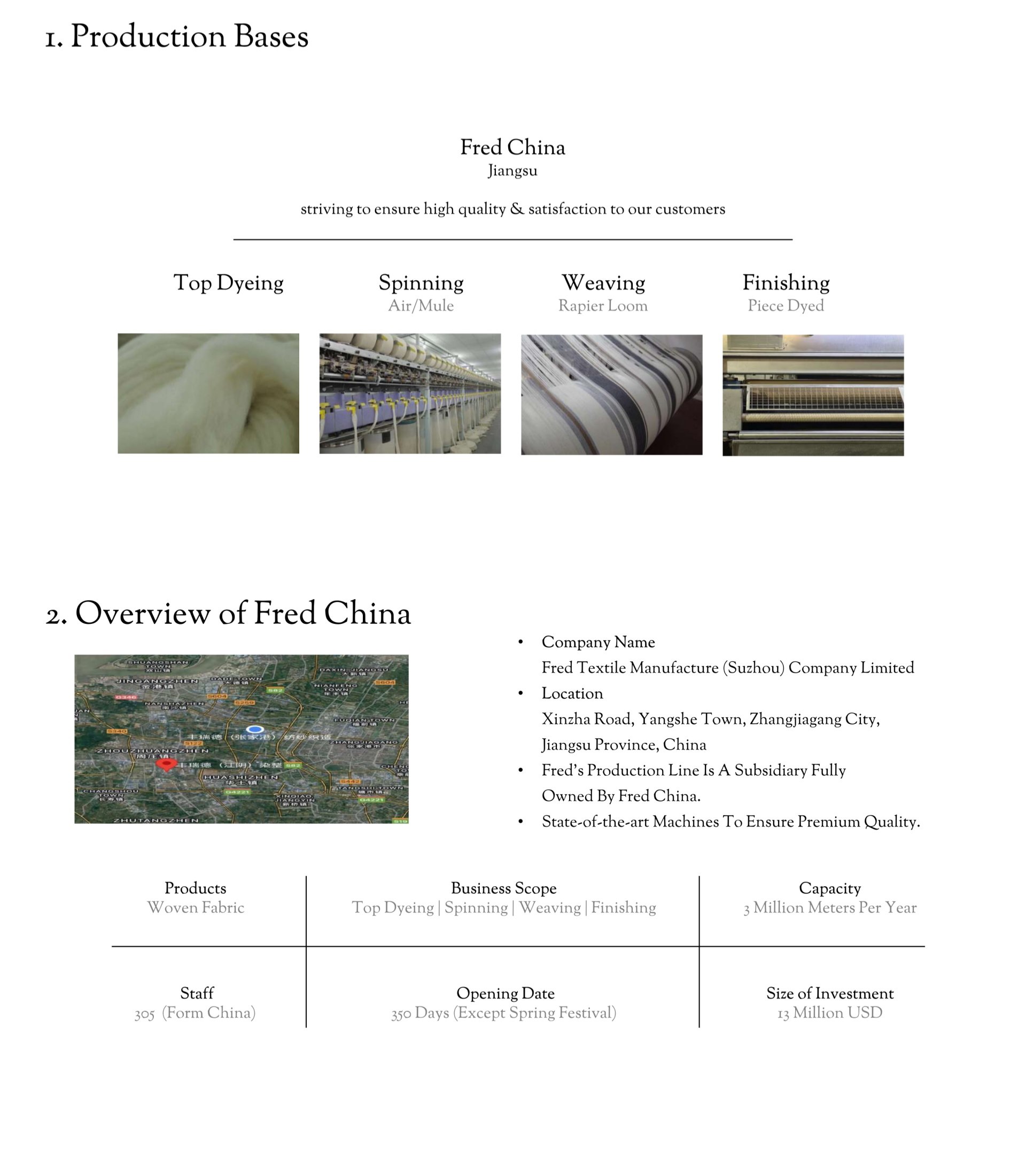 Fred Textile profile source 2
