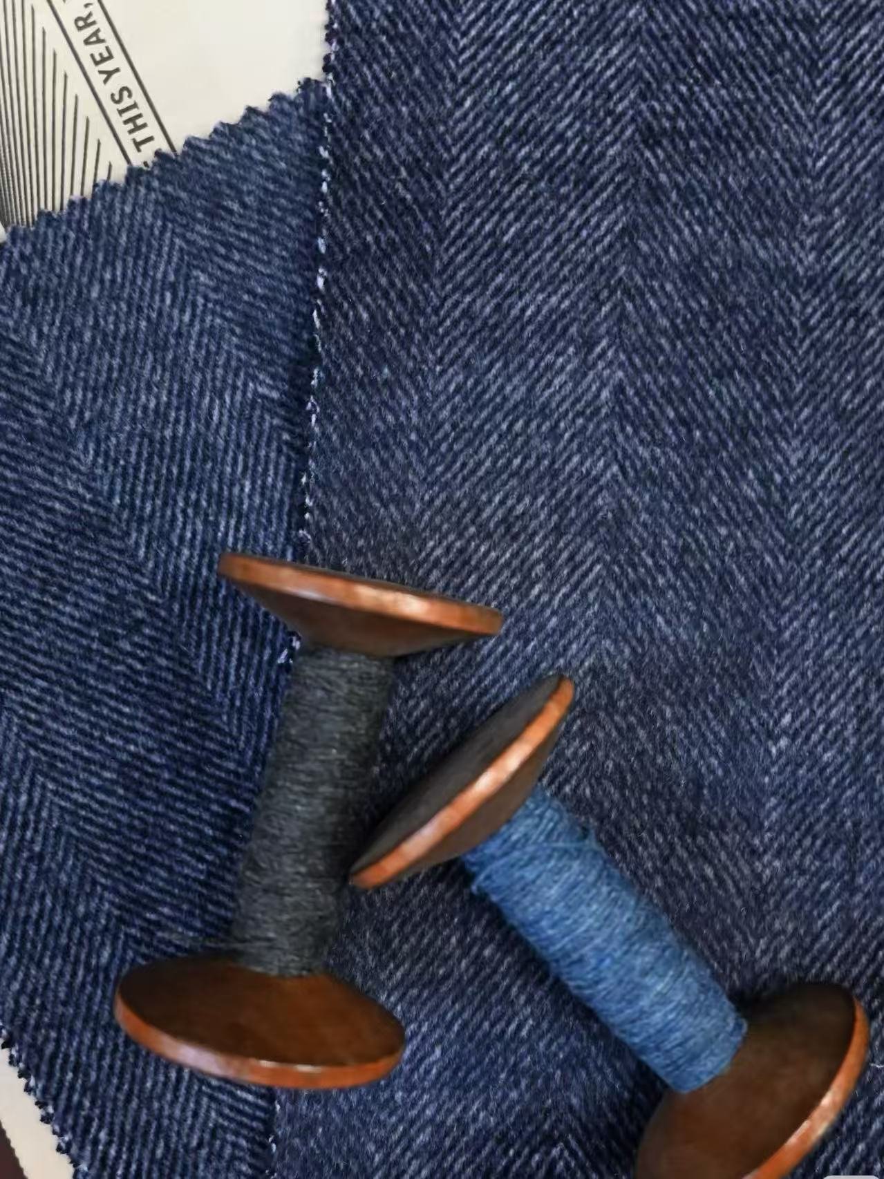 Fred Textile Flannel fabric detail